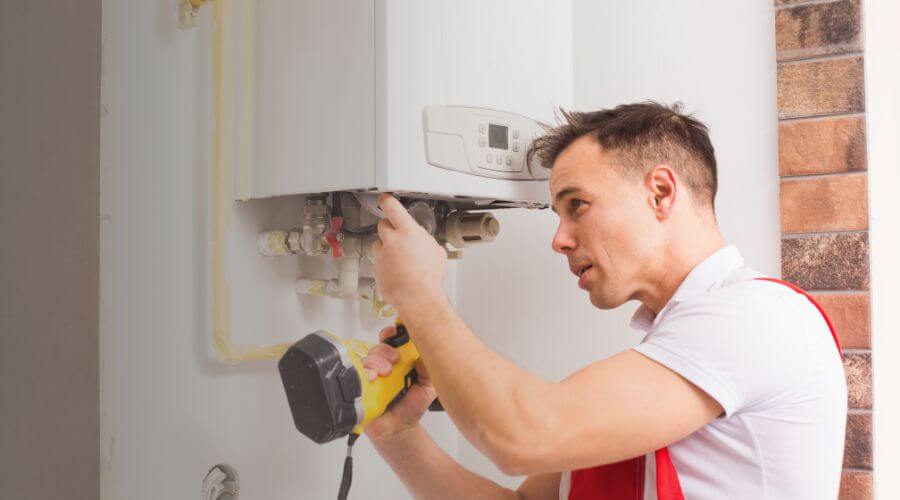 Local tankless water heater installation in Rumford, ME